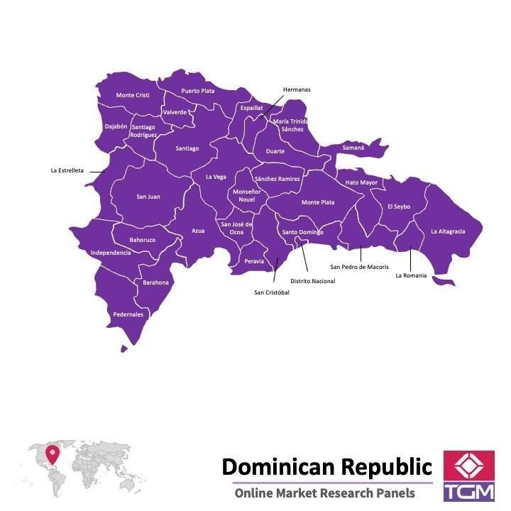 Panel badawczy online w Dominikanie |  Badania rynku w Dominikanie